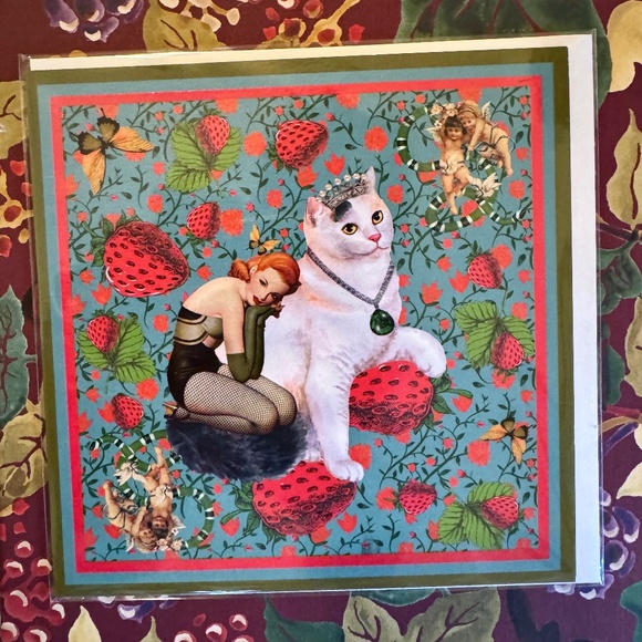 Whimsical-vintage style card - Picture 1 of 2